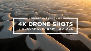 LENÇÓIS MARANHENSES  4K SCENIC FOOTAGE [upl. by Laurent]