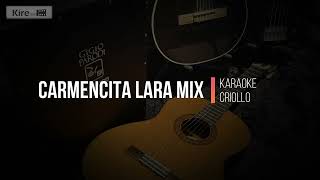 Carmencita Lara Mix  Karaoke 🧔👔 Olvídala Amigo  Llora Corazón  Penas Negras  Mala Sombra [upl. by Oloapnaig701]