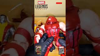 MARVEL LEGENDS  COLOSSUS VS JUGGERNAUT  80TH ANNYVERSARY  112 ACTION FIGURES [upl. by Iloj]