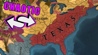 Forming TEXAS to UNITE the New World in EU4 Chaotic Succession [upl. by Yleek]