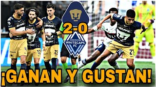 ✅GANAN Y GUSTAN🔥 RESUMEN PUMAS 20 VANCOUVER  LEAGUES CUP 2024  REFUERZOS PUMAS 2024 [upl. by Llenoil]