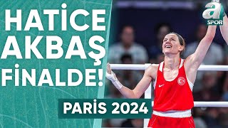 Hatice Akbaş Güney Koreli Rakibini Mağlup Ederek Paris 2024te Finale Yükseldi [upl. by Eliott464]