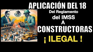 Ilegal Cobro de cuotas IMSS por m2 a Constructoras [upl. by Yekcaj]