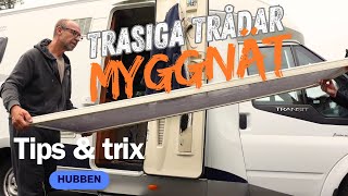 Myggnätsdörr Husbil Trasig [upl. by Kenric482]