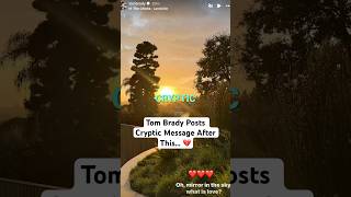 Tom Brady writes cryptic message on Instagram after this [upl. by Ayatahs]