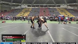 Masters E 2204 Frank Galvan Rochester Wrestling Club Vs Ross LeGrande Texas [upl. by Ttsepmet844]