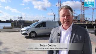 MercedesBenz Citan and eCitan Interview with Peter Oehler [upl. by Eniagrom]