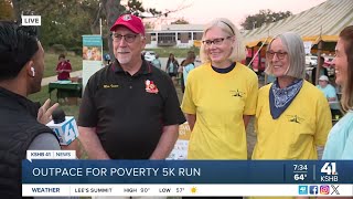 Catholic Charities of Kansas CitySt Joseph hosts 5K to combat poverty [upl. by Murray]