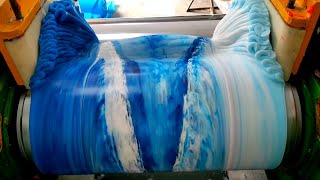 Silicone rubber color mixing  Oddly satisfying silicone color mixing [upl. by Esoj304]