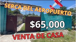 🟣 8 NO DISPONIBLE  VENTA DE CASA CERCA de El AEROPUERTO DE EL SALVADOR BUENA UBICACION lotes [upl. by Rusticus503]