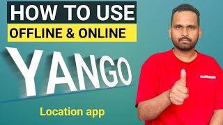 How to use yango maps app in UAE  How to use offline yango maps app in Dubai [upl. by Wallas]