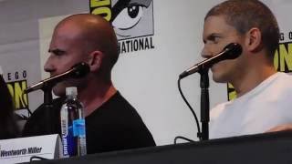 Prison break revival Dominic Purcell Wentworth Miller SDCC 2016 [upl. by Yrmac]