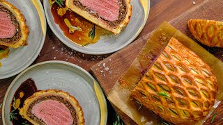 Perfect Beef Wellington at home Better than Gordon Ramsay [upl. by Onil]