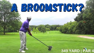 Golf with a Broomstick [upl. by Kemble]