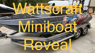 Wattscraft miniboat reveal…the Jolly Roger Skookum R debut [upl. by Salohcin987]