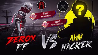 Zerox FF🥷 Vs AWM HACKER👽  AXETV999 is Back💥 [upl. by Ogawa]