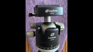 Leofoto LH 40  Initial impressions [upl. by Virginie]