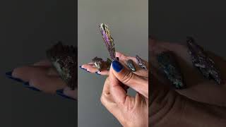 Kyanite Raw Crystal Peacock Rainbow Titanium [upl. by Elizabet]