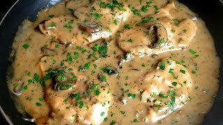 Rich And Savory Chicken Marsala  Creamy Chicken Marsala Recipe [upl. by Wager777]