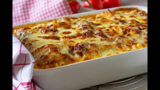 My favorite pasta for holidays Easy and very delicious baked pasta [upl. by Langsdon3]