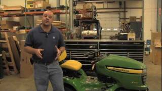 Dont Know Ask Joe 5 Tips on Troubleshooting a Lawnmower John Deere X300 [upl. by Eelak]