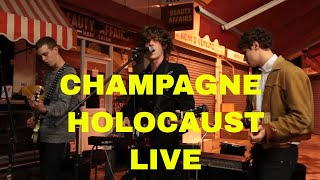 Champagne Holocaust AKA Fat White Family live at the Agile Rabbit [upl. by Yraillih]