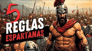 La FILOSOFÍA de ESPARTA 💯 5 REGLAS ESPARTANAS para una VIDA MEJOR [upl. by Adina]