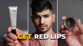 How to get Pink Lips  Dark Lips to Red Lips  Lip Treatment [upl. by Hseham]