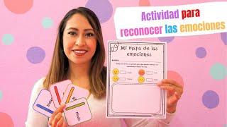 Actividad para reconocer las emociones [upl. by Aij532]