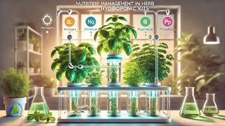 Nutrient Management In Herb Hydroponic Kits [upl. by Esinek114]