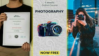 Online Photography Course For Free ⚫ How To Get Free Online Photography Course [upl. by Erma]