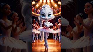 Ballet Cute Cat 🩰 cat ai cats aicat cute cutecat funny kitten kitty story anime [upl. by Laehcimaj926]