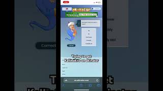 Trying to get kallmekris on akinator [upl. by Asira927]