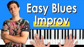 How To IMPROVISE On Piano With The C Minor Blues Scale [upl. by Eskil]