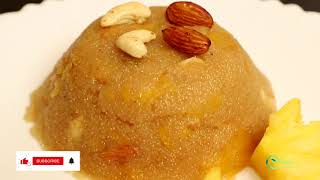 Pineapple Sheera Recipe  Indian Dessert  Mouthwatering Pineapple Sheera  Halwa  Tasty and Yummy [upl. by Kingsley679]