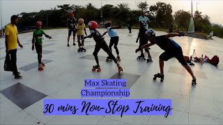 NonStop Practice for Max Skating Championship 2023  Kolshet Creek skating [upl. by Ortiz]