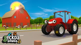 The Best of Trevor The Tractor  Tractor For Children  Educational Videos For Kids  Geckos Garage [upl. by Assirahs]