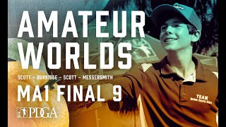 2021 PDGA Am Worlds  MA1  FINAL 9  Scott Burridge Scott Messersmith [upl. by Paschasia]