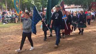 2017 Stone Mountain Highland Games Parade Of Tartans [upl. by Drews]