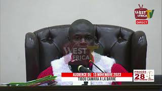 Le témoignage de TIBOU CAMARA Audience du 13 novembre 2023 [upl. by Sharma]