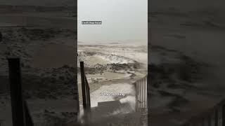 Calgary and southern Alberta hit by hail [upl. by Ajad]