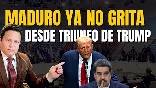 EL REPENTINO CAMBIO DE MADURO DESPUÉS DEL TRIUNFO DE TRUMP ANÁLISIS [upl. by Stevena]