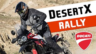 Ducati DesertX Rally 2024  Test Ride and Review [upl. by Rothstein]