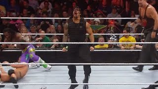 Roman Reigns makes a dominant Royal Rumble Match debut [upl. by Larue635]