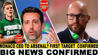 Arsenal’s Next Big Signing🔥New Sporting Director Target Set to Bring Victor Gyökeres to Emiratesquot [upl. by Bailar]