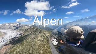 Segelflug über den Alpen [upl. by Glimp]