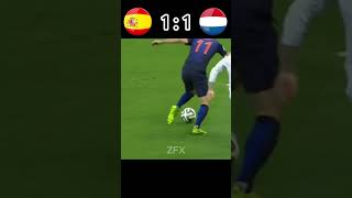 A Complete Humiliation SPAIN VS NETHERLAND WORLD CUP 2014 Group Stage football WORLDCUP SHORT [upl. by Rosene]