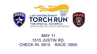 2024 Highland VillageLewisville Law Enforcement Torch Run [upl. by Wakerly118]