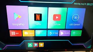 root tv box x96 x4 processador s905x4 Android 11 retorno do canal de root [upl. by Annaeirb]