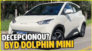 A REAL SOBRE O BYD DOLPHIN MINI PNEU QUE NÃO EXISTE SUSPENSÃO RUIM RODA 350 KM TESTE COMPLETO [upl. by Akirat921]